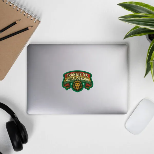Frankie B’s Reggae Session Banner Logo Sticker - Image 3