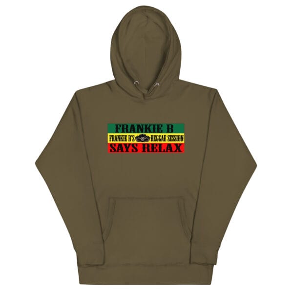 Frankie B Says Relax – OG Unisex Hoodie (The Session Classic) - Image 17