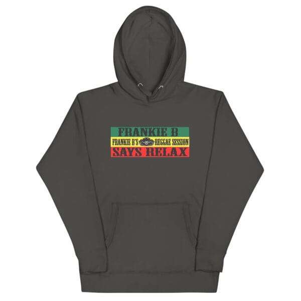 Frankie B Says Relax – OG Unisex Hoodie (The Session Classic) - Image 9