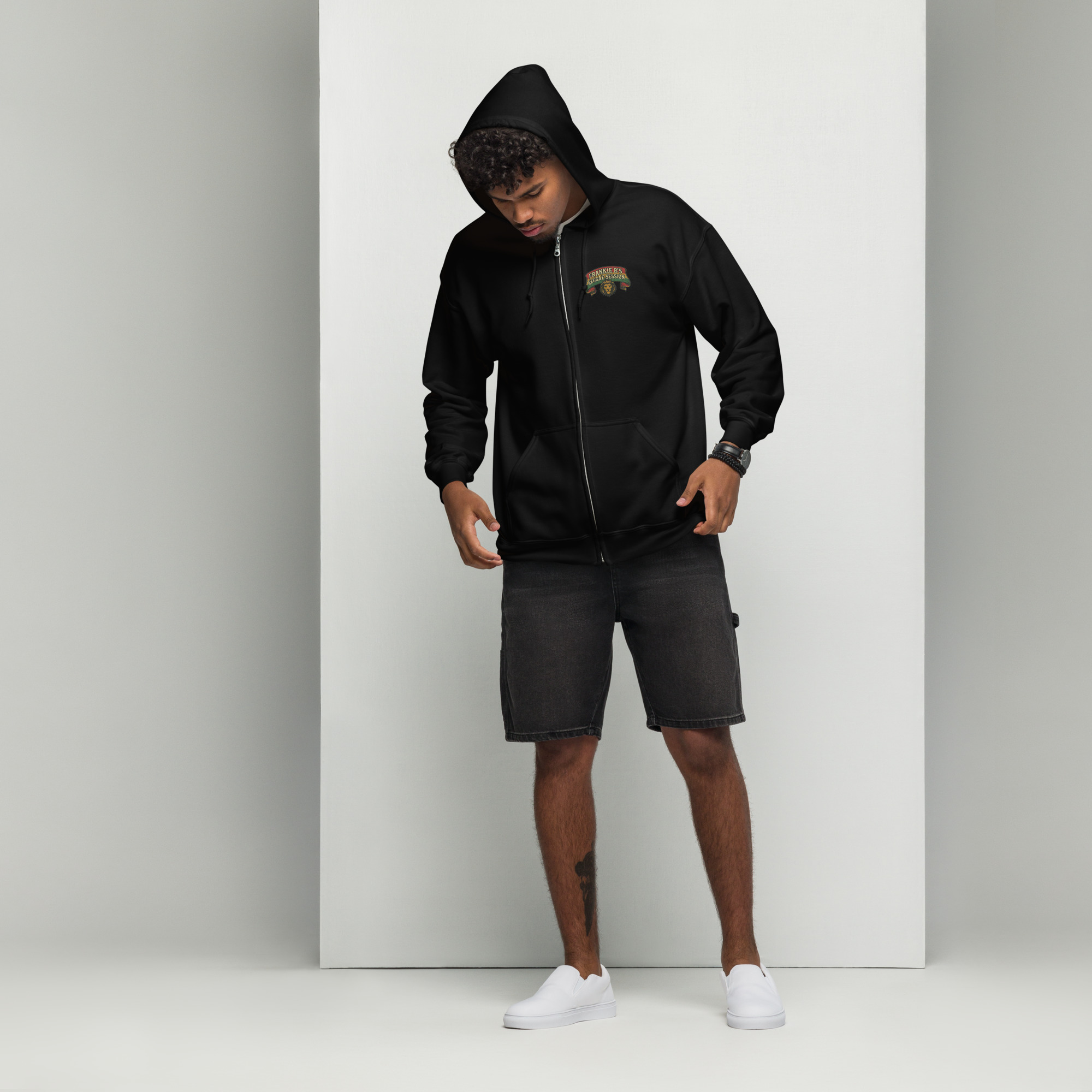 Unisex heavy blend zip hoodie - Image 49
