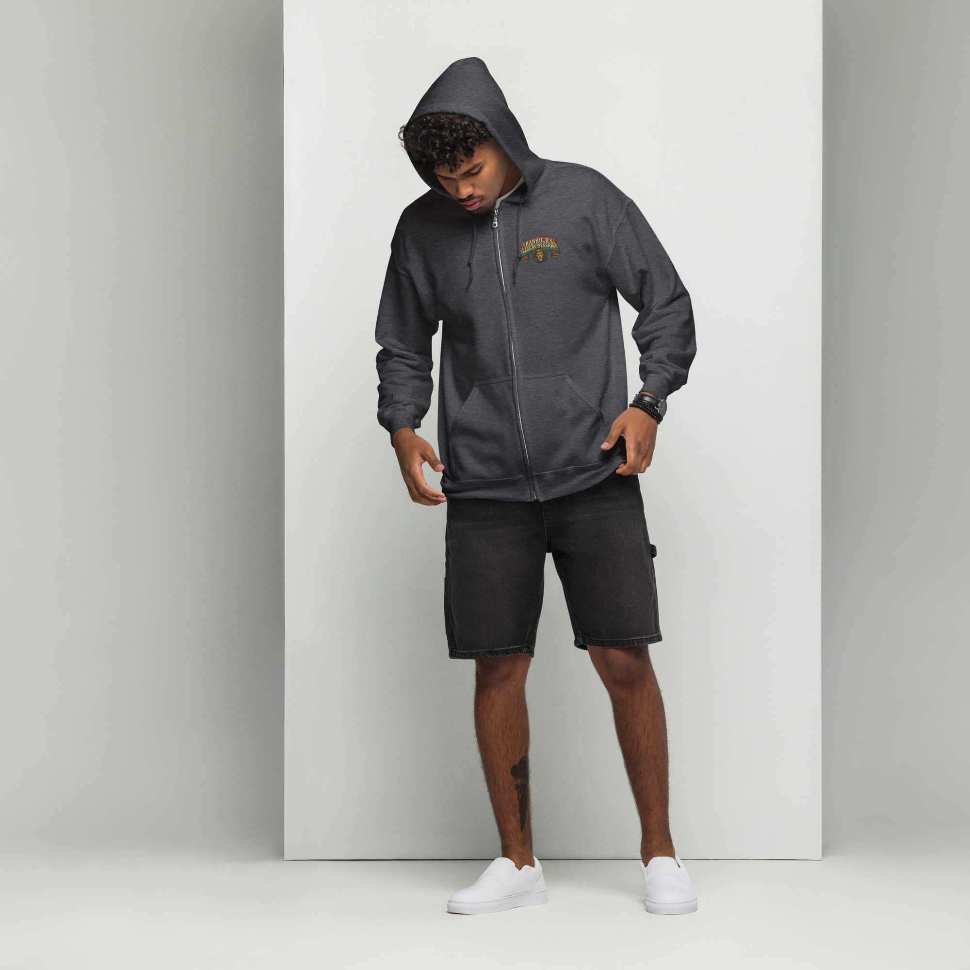 Unisex heavy blend zip hoodie - Image 53
