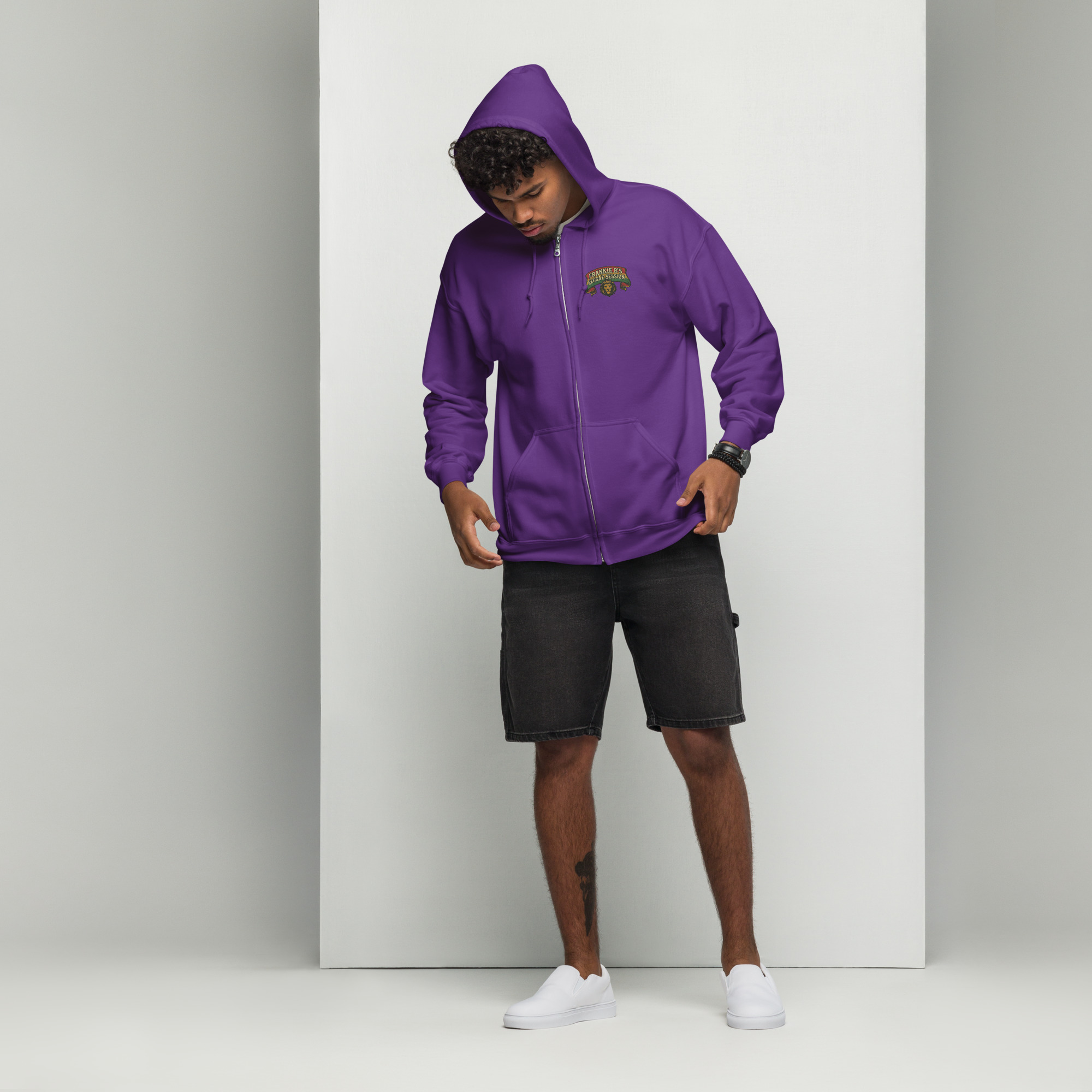 Unisex heavy blend zip hoodie - Image 56