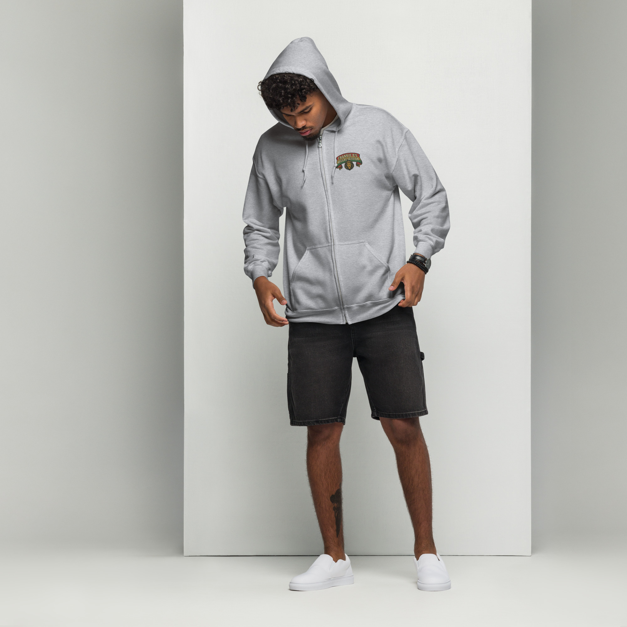 Unisex heavy blend zip hoodie - Image 60